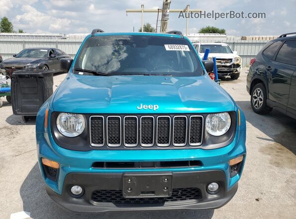 ZACNJDB12NPN51741 2022 JEEP RENEGADE Blue Դիմացի տեսք