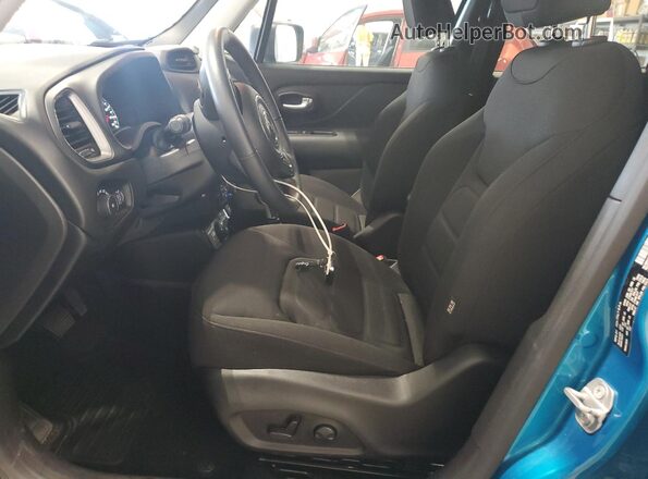 ZACNJDB13NPN59198 2022 JEEP RENEGADE Blue Vista interior delantera