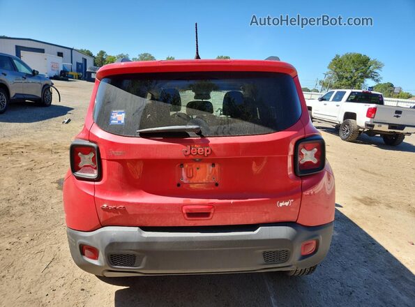 ZACNJDB16NPN53069 2022 JEEP RENEGADE Red Հետևի տեսք