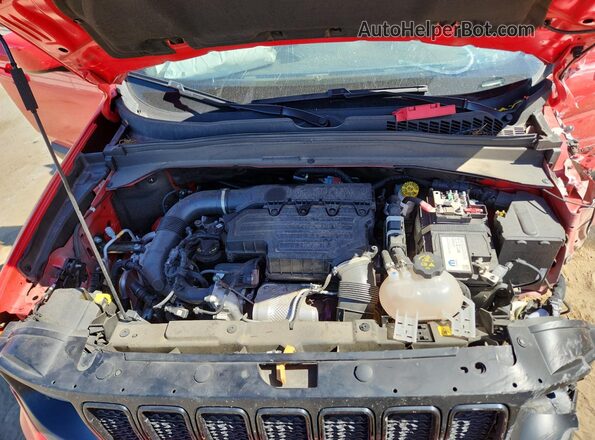 ZACNJDB16NPN53069 2022 JEEP RENEGADE Red Սալոնի հետևի տեսք