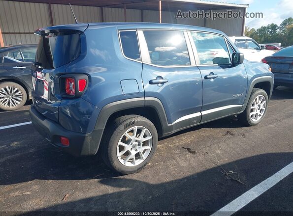 ZACNJDB16PPP70687 2023 JEEP RENEGADE Blue Tył prawy