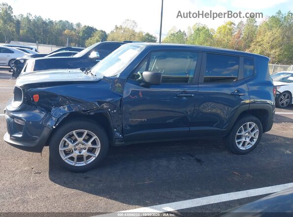 ZACNJDB16PPP70687 2023 JEEP RENEGADE Blue Widok wnętrza 360 stopni