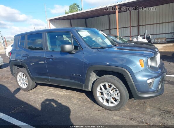ZACNJDB16PPP70687 2023 JEEP RENEGADE Blue Widok wnętrza z tyłu