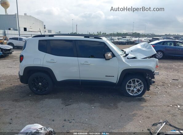 ZACNJDB17NPN97243 2022 JEEP RENEGADE White ხელსაწყოთა პანელის ხედი
