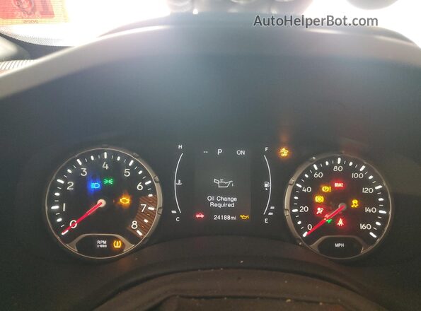ZACNJDB18PPP60761 2023 JEEP RENEGADE Red Vista del cuadro de instrumentos