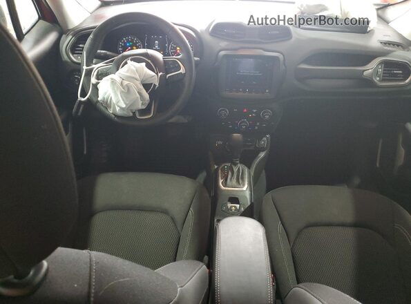 ZACNJDB18PPP60761 2023 JEEP RENEGADE Red Vista del salpicadero