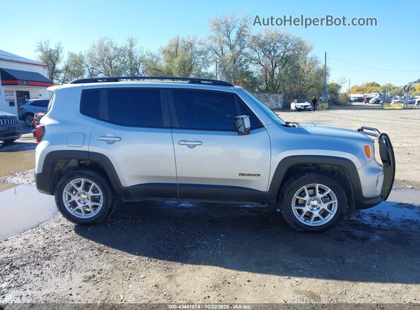 ZACNJDB19MPM41154 2021 JEEP RENEGADE Серебряный Вид задней части салона
