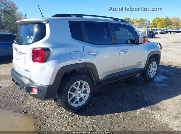 ZACNJDB19MPM41154 2021 JEEP RENEGADE Серебряный Задняя правая четверть