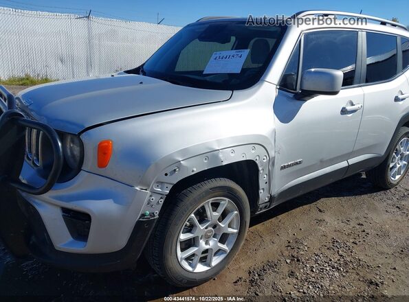 ZACNJDB19MPM41154 2021 JEEP RENEGADE Серебряный Вид спереди