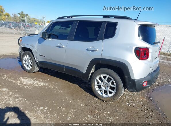 ZACNJDB19MPM41154 2021 JEEP RENEGADE Серебряный Задняя левая четверть