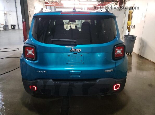 ZACNJDB19NPN56712 2022 JEEP RENEGADE Teal Rear view
