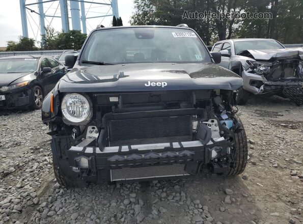 ZACNJDB1XNPN59683 2022 JEEP RENEGADE Black Front view
