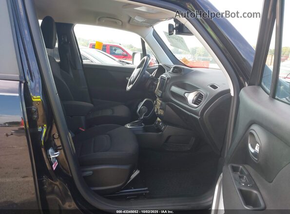 ZACNJDBB9MPN34989 2021 JEEP RENEGADE Black Widok wnętrza z przodu