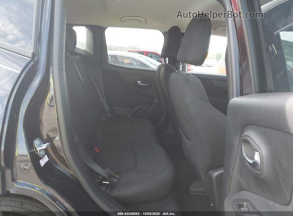 ZACNJDBB9MPN34989 2021 JEEP RENEGADE Black Widok naklejki z numerem VIN