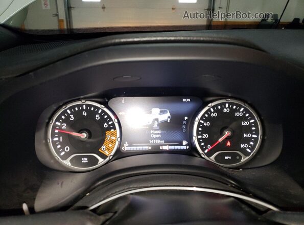 ZACNJDC10PPP58498 2023 JEEP RENEGADE White ხელსაწყოთა პანელის ხედი