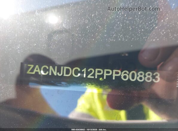 ZACNJDC12PPP60883 2023 JEEP RENEGADE White ძრავის განყოფილების ხედი
