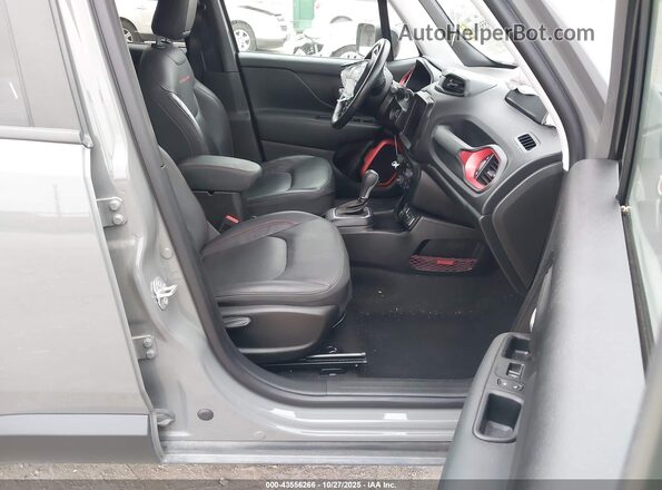 ZACNJDC14PPP14181 2023 JEEP RENEGADE Gray Front interior view