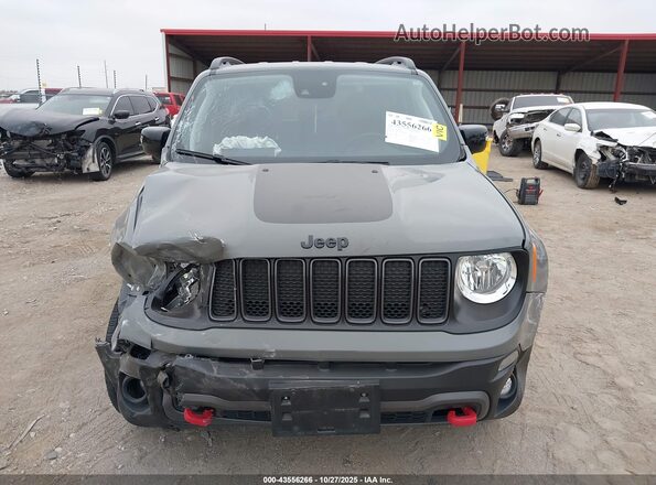 ZACNJDC14PPP14181 2023 JEEP RENEGADE Gray Rear interior view