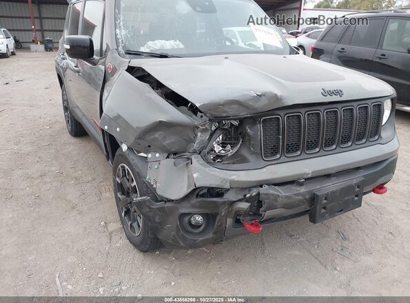 ZACNJDC14PPP14181 2023 JEEP RENEGADE Gray Front view