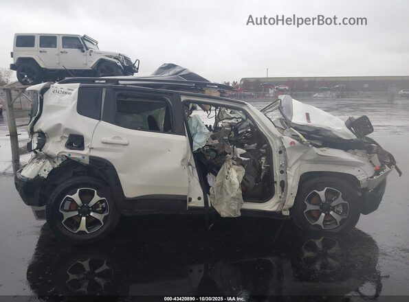 ZACNJDC15NPN61257 2022 JEEP RENEGADE White Вид щитка приладів