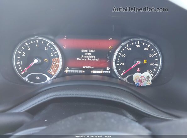 ZACNJDC16NPN86930 2022 JEEP RENEGADE White Հետևի նստատեղերի տեսք