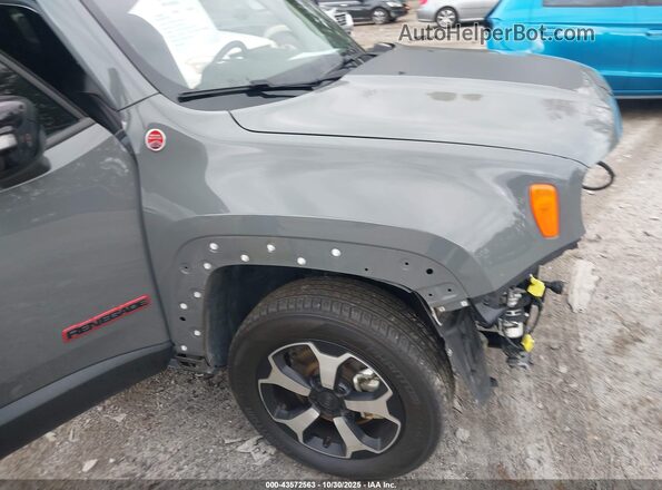 ZACNJDC19NPN46986 2022 JEEP RENEGADE Gray წინა ხედი