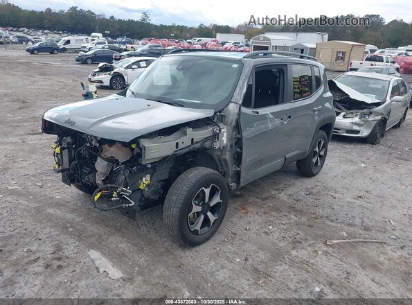 ZACNJDC19NPN46986 2022 JEEP RENEGADE Gray წინა მარცხენა ხედი სამი მეოთხედიდან