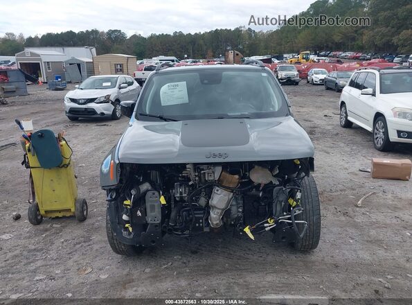 ZACNJDC19NPN46986 2022 JEEP RENEGADE Gray ხელსაწყოთა პანელის ხედი