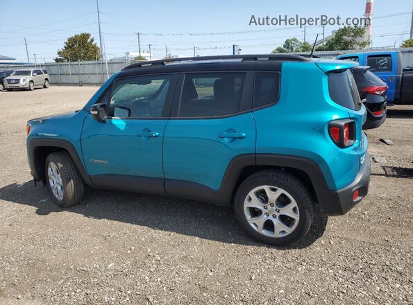 ZACNJDD11NPN82881 2022 JEEP RENEGADE Turquoise Tył lewy