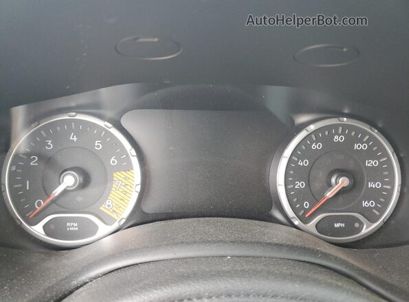 ZACNJDD11NPN82881 2022 JEEP RENEGADE Turquoise Widok zestawu wskaźników