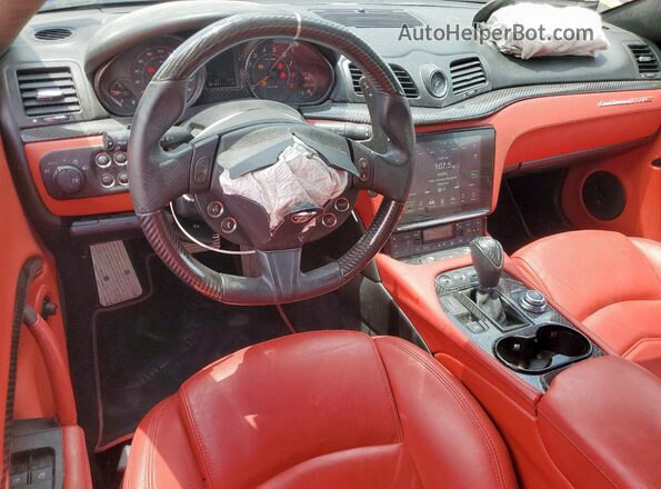 ZAM45VLA7J0253978 2018 MASERATI GRANTURISM Black წინა პანელის ხედი