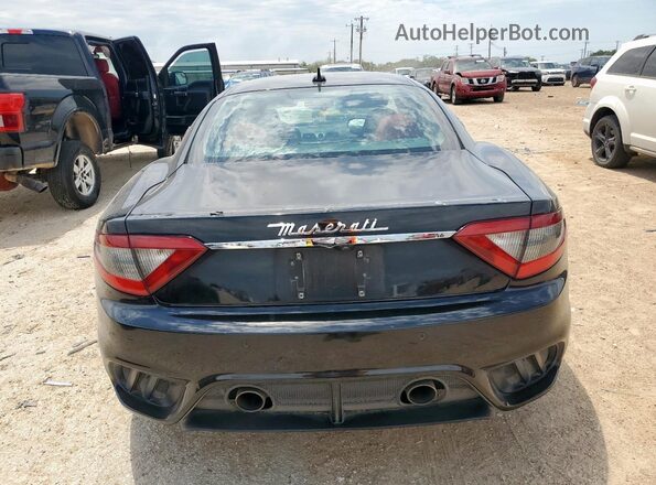 ZAM45VLA7J0253978 2018 MASERATI GRANTURISM Black უკანა ხედი