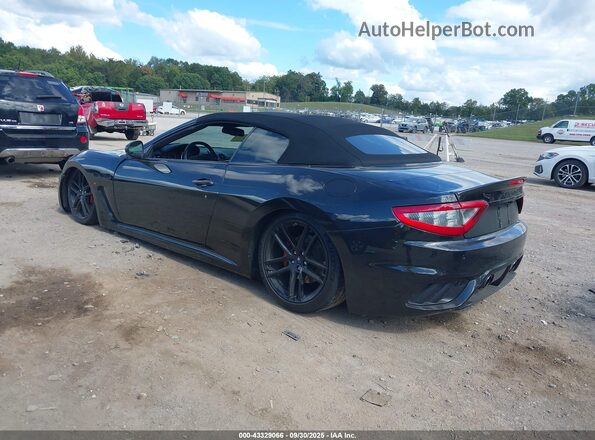 ZAM45VMAXJ0307563 2018 MASERATI GRANTURISM Black Rear left