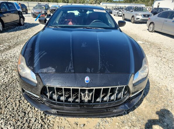 ZAM56RPL9H1228962 2017 MASERATI QUATTROPOR Black Vista frontal