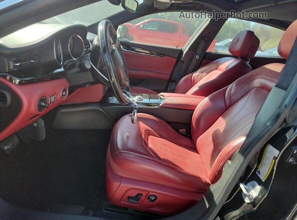 ZAM56RPL9H1228962 2017 MASERATI QUATTROPOR Black Vista interior delantera