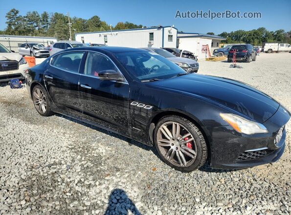 ZAM56RPL9H1228962 2017 MASERATI QUATTROPOR Black Delantero derecho