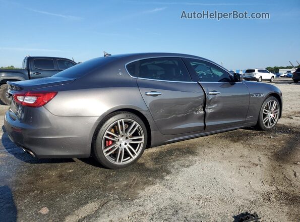 ZAM56RPLXH1237136 2017 MASERATI QUATTROPOR Gray Rear right