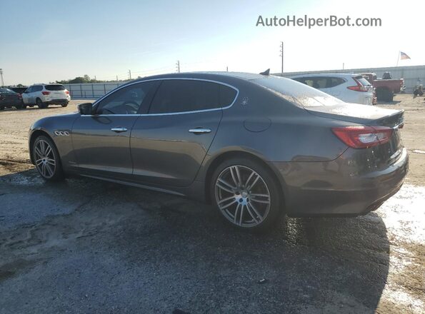 ZAM56RPLXH1237136 2017 MASERATI QUATTROPOR Gray Rear left
