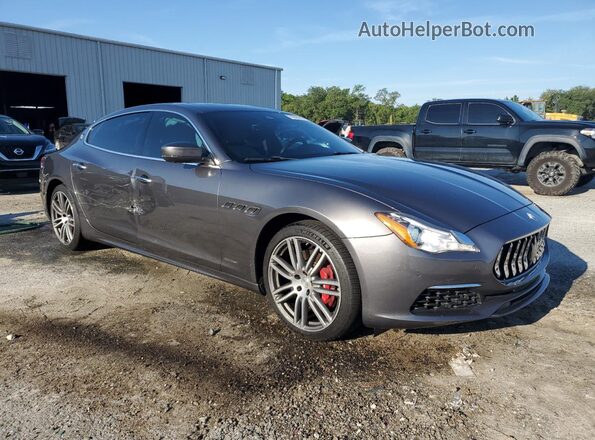 ZAM56RPLXH1237136 2017 MASERATI QUATTROPOR Gray Front right