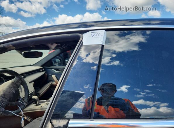 ZAM56RRL6H1235977 2017 MASERATI QUATTROPOR Black Вид підкапотного простору