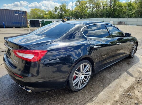 ZAM56RRL6H1235977 2017 MASERATI QUATTROPOR Black Задня права чверть