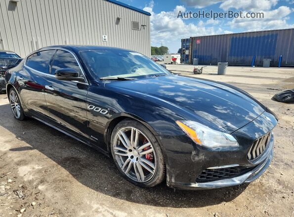 ZAM56RRL6H1235977 2017 MASERATI QUATTROPOR Black Передня права чверть