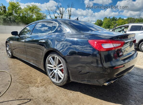 ZAM56RRL6H1235977 2017 MASERATI QUATTROPOR Black Задня ліва чверть
