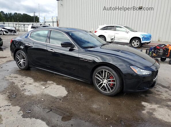ZAM57RTA1H1244865 2017 MASERATI GHIBLI Black 