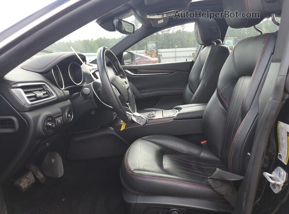 ZAM57RTA1H1244865 2017 MASERATI GHIBLI Black 