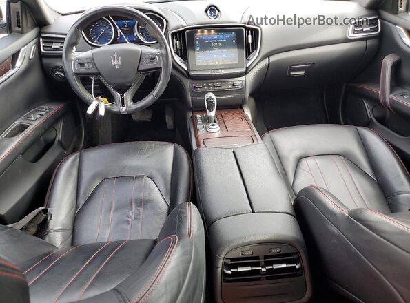 ZAM57RTA1H1244865 2017 MASERATI GHIBLI Black 