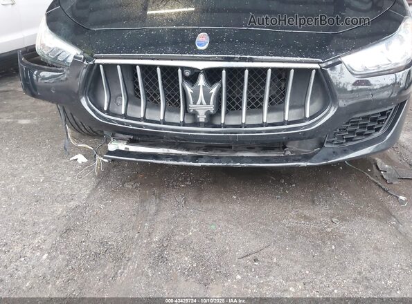 ZAM57XSA3K1313312 2019 MASERATI GHIBLI Black Vista frontal