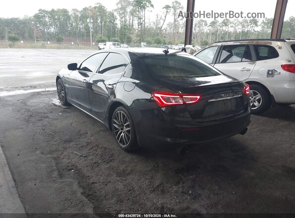 ZAM57XSA3K1313312 2019 MASERATI GHIBLI Black Trasero izquierdo