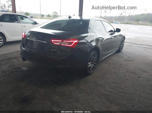 ZAM57XSA3K1313312 2019 MASERATI GHIBLI Black Trasero derecho