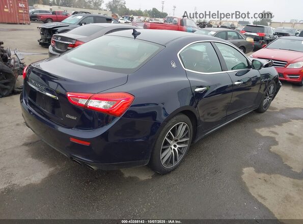 ZAM57XSA4K1325856 2019 MASERATI GHIBLI Dark Blue Задняя правая четверть